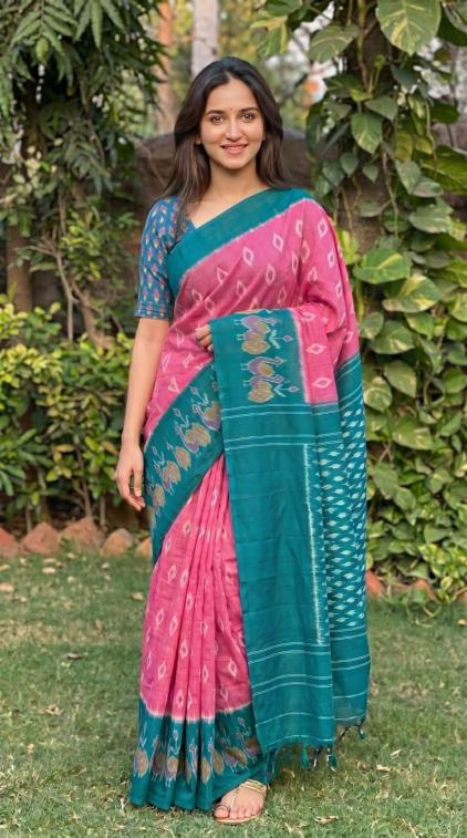 Sckr Ikkat C Traditional sarees in Kolkata